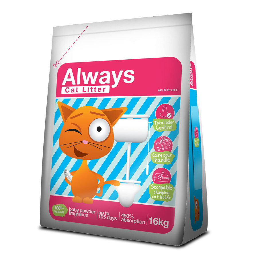 Always Original Areia Aglomerante para gatos, , large Imagem n&uacute;mero 2